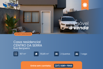 CASA DE ESQUINA 2QTS EM TUBARÃO
